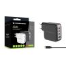 Cargador de pared conceptronic althea18b 100w 3x usb tipo c 1x usb tipo a