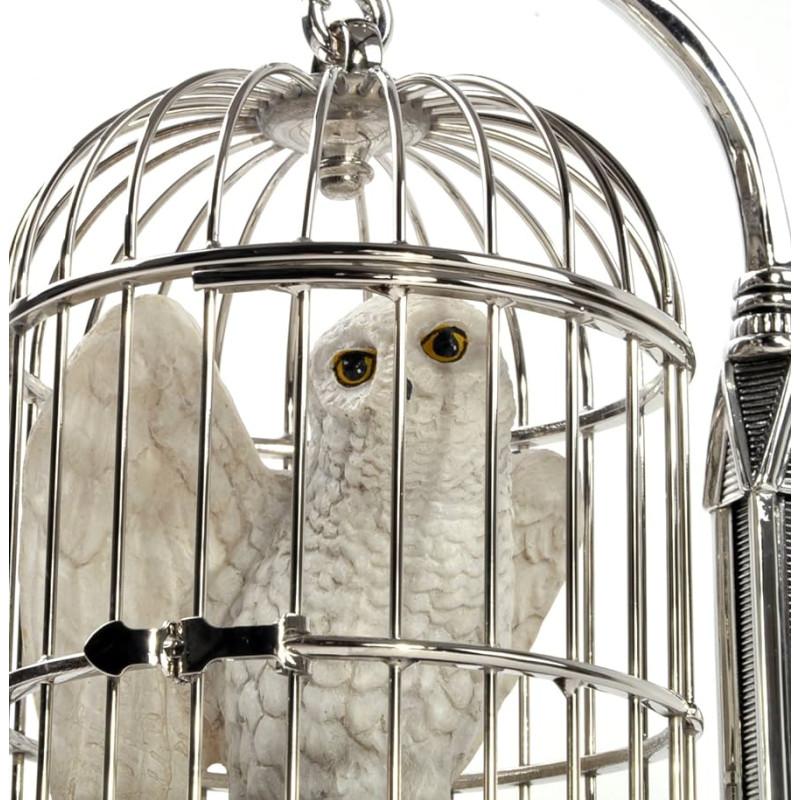 Figura en miniatura the noble collection harry potter hedwig en jaula