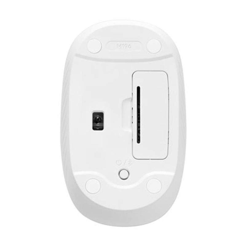 Raton inalambrico logitech m196 blanco