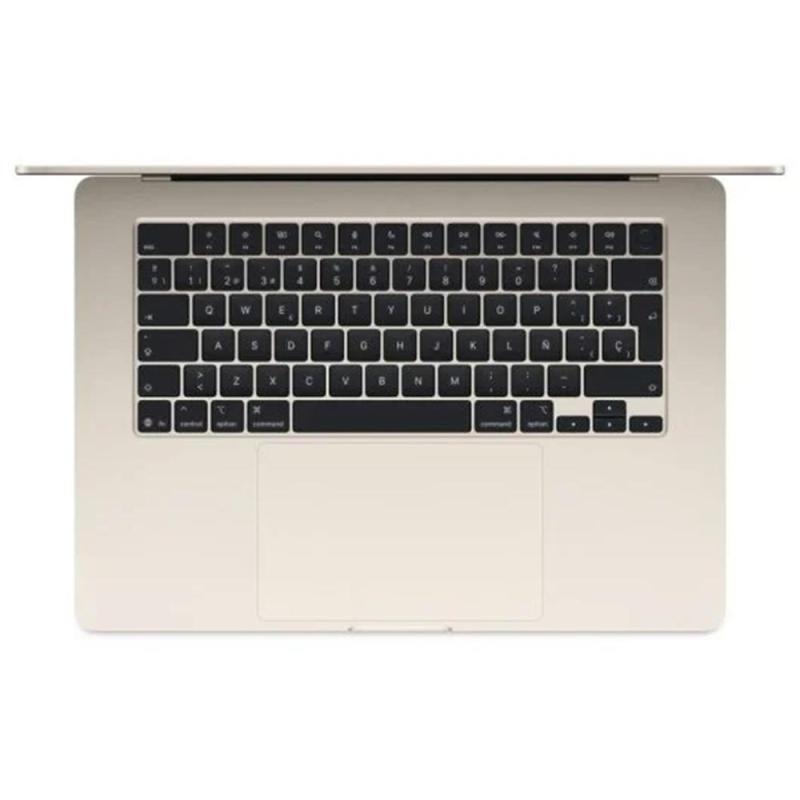 Portatil apple macbook air 15 apple m4 16gb ssd 512gb 15.3 pulgadas