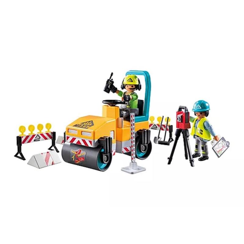 Playmobil - construcción de carreteras