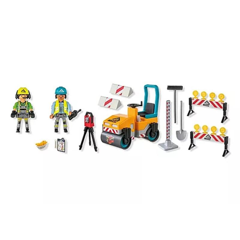 Playmobil - construcción de carreteras