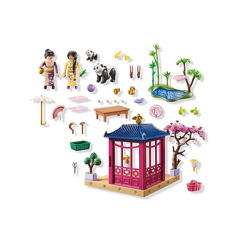 Playmobil - jardín asiático con panda