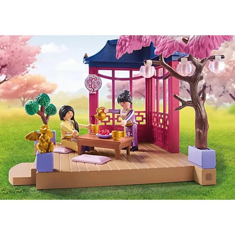 Playmobil - jardín asiático con panda