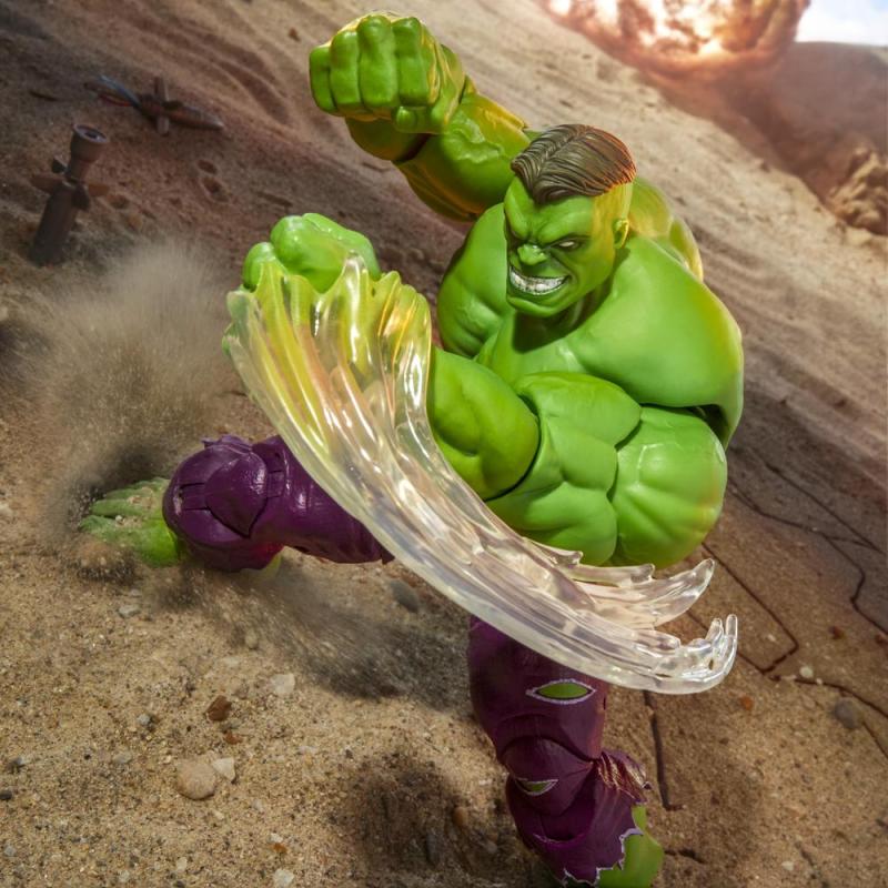 Figura hasbro marvel legends maximum series hulk