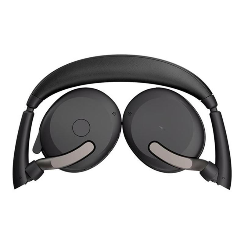 Auriculares jabra evolve2 65 flex ms stereo inalambrico negro