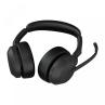 Auriculares jabra evolve2 55 ms stereo inalambrico negro