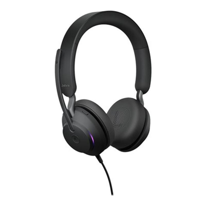 Auriculares jabra evolve2 40 se ms stereo negro