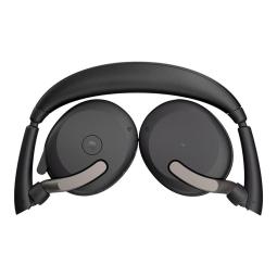 Auriculares jabra evolve2 65 flex ms stereo inalambrico negro