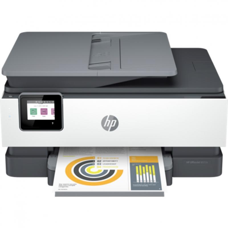 Multifuncion hp inyeccion color officejet pro 8022e all in one fax -  a4 -  29ppm -  usb -  red -  wifi -  duplex impresion -  a