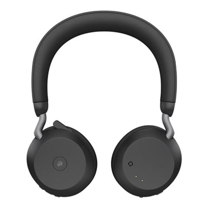 Auriculares jabra evolve2 75 ms stereo inalambrico negro