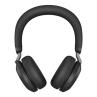 Auriculares jabra evolve2 75 ms stereo inalambrico negro