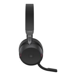 Auriculares jabra evolve2 75 ms stereo inalambrico negro