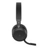 Auriculares jabra evolve2 75 ms stereo inalambrico negro