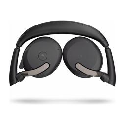 Auriculares jabra evolve2 65 flex ms stereo inalambrico negro