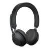 Auriculares jabra evolve2 65 uc stereo inalambrico negro