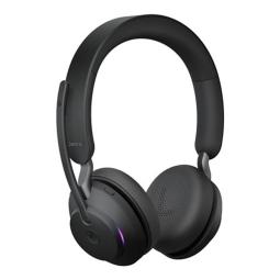 Auriculares jabra evolve2 65 ms stereo inalambrico negro