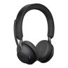 Auriculares jabra evolve2 65 ms stereo inalambrico negro