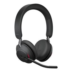 Auriculares jabra evolve2 65 ms stereo inalambrico negro