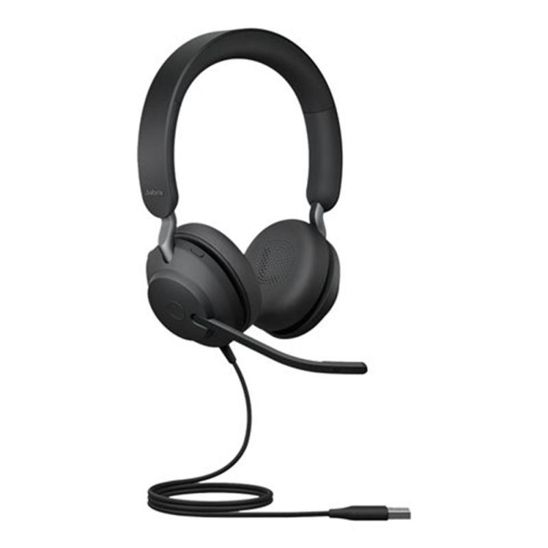 Auriculares jabra evolve2 40 se uc stereo negro