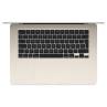 Portatil apple macbook air 15 apple m4 16gb ssd 256gb 15.3 pulgadas