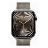 Smartwatch apple watch series 10 gps + cell 42mm natural titanium milanese loop m - l