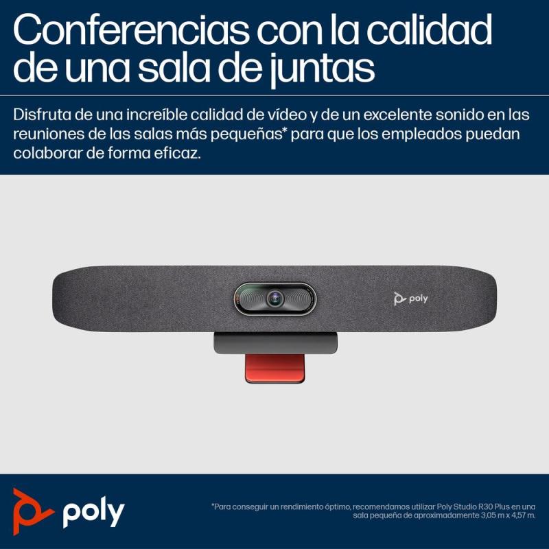 Webcam poly studio 30 4k uhd