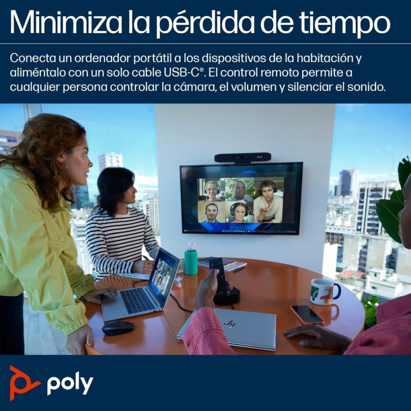 Webcam poly studio 30 4k uhd