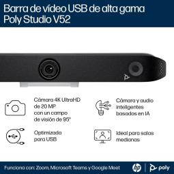 Webcam poly studio v52 4k uhd