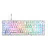 Teclado mars gaming mkprowbes blueswitch rgb blanco
