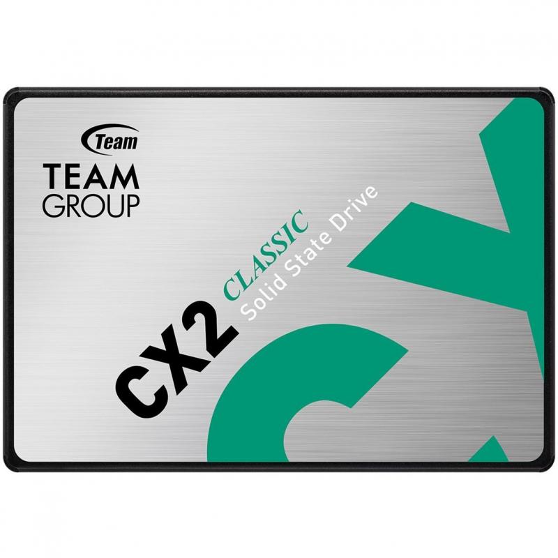 Disco duro interno solido hdd ssd 2.5 ssd 1tb sata3 teamgroup cx2 lectura 540mb - s escritura 490mb - s t253x6001t0c101 - Imagen