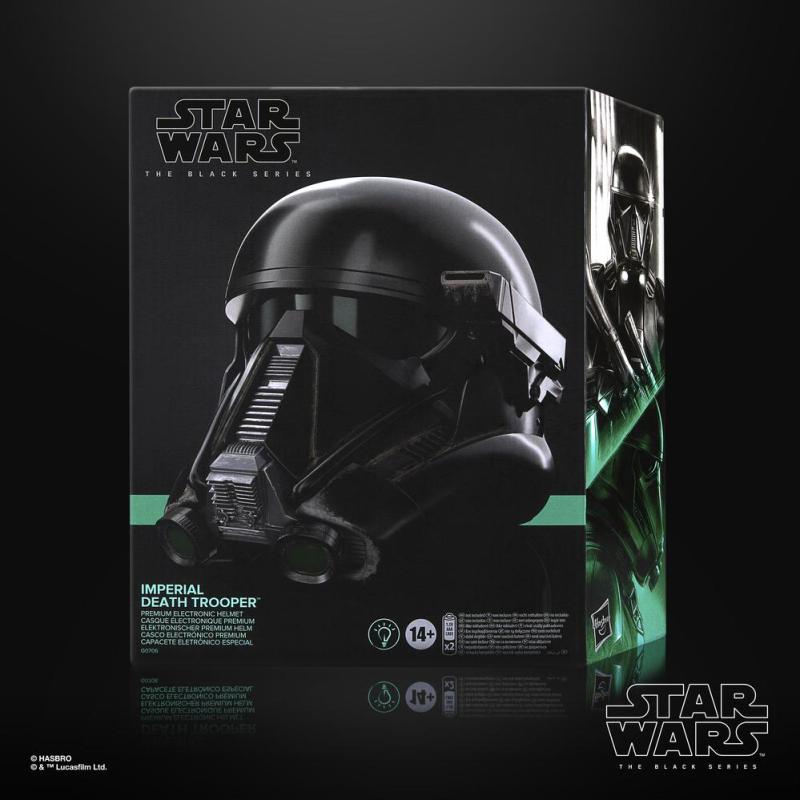 Réplica casco electrónico star wars the black series imperial darth vader