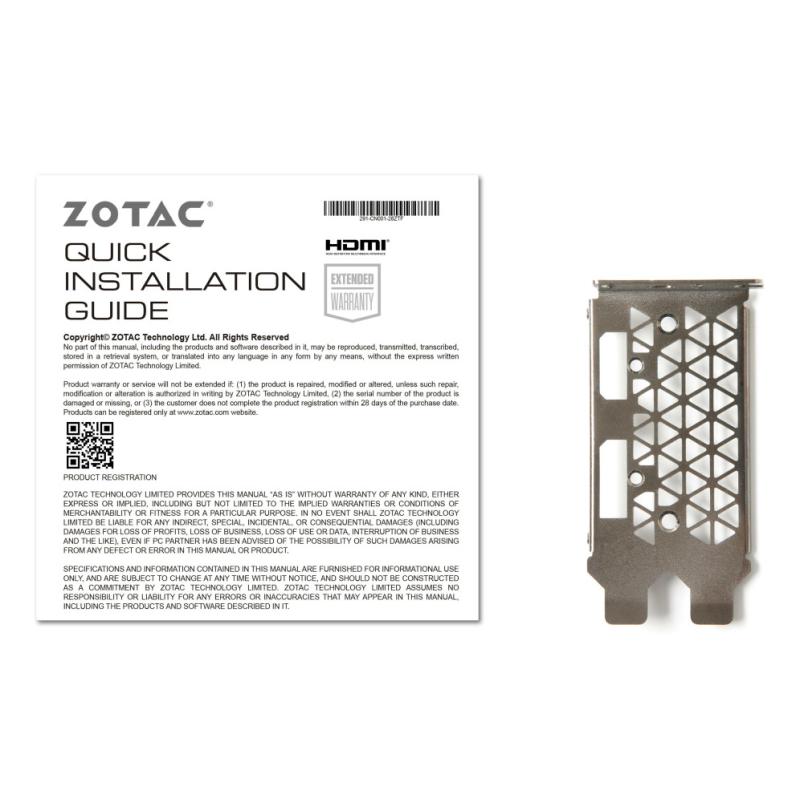 Tarjeta grafica zotac rtx 3050 6gb lp gddr6