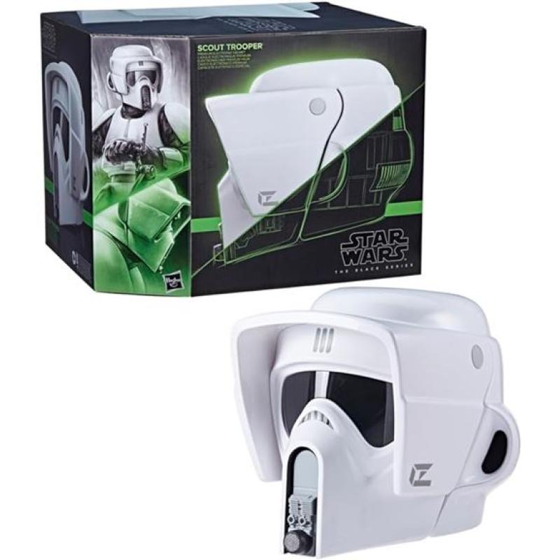 Casco electrónico hasbro star wars the black series return of the jedi scout trooper