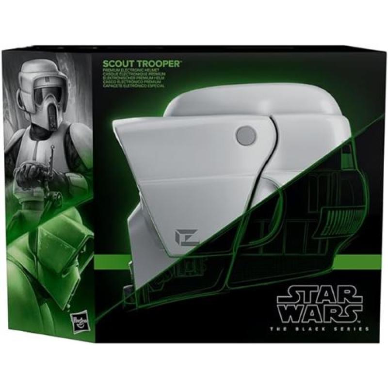 Casco electrónico hasbro star wars the black series return of the jedi scout trooper