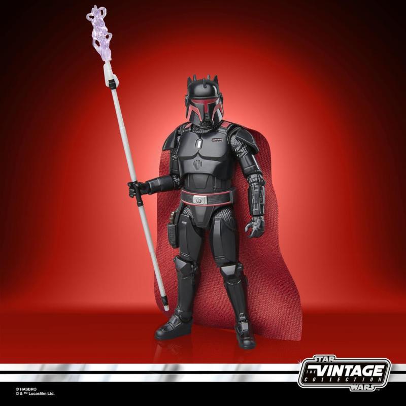 Figura hasbro star wars the vintage collection the mandalorian moff gideon dark trooper armor