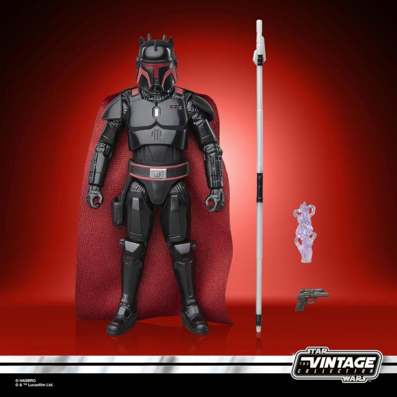 Figura hasbro star wars the vintage collection the mandalorian moff gideon dark trooper armor