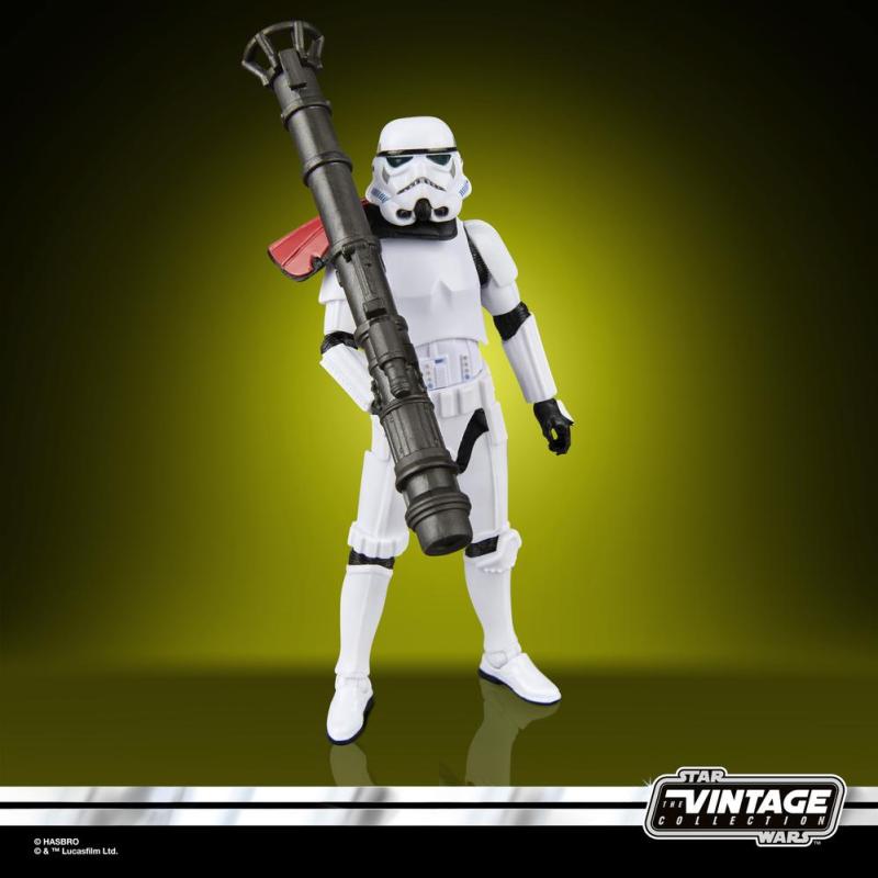 Figura hasbro star wars the vintage collection jedi survivor rocket launcher trooper