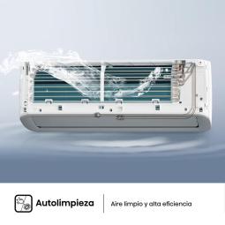 Aire acondicionado split 1x1 hisense inverter 2924 frig - h 3268 kcal - h wifi
