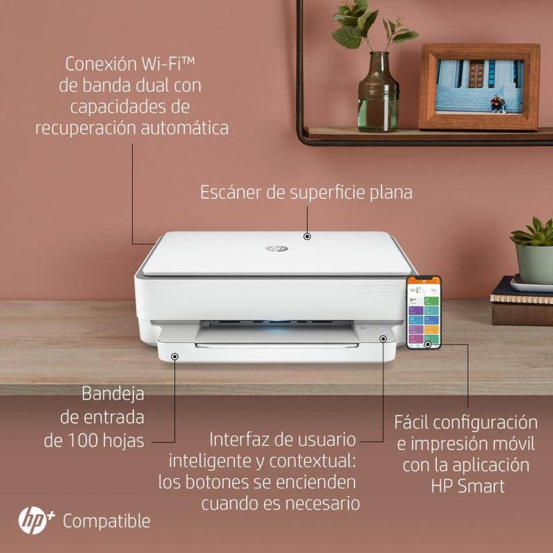 Multifunción inyección hp envy 6020e wifi duplex