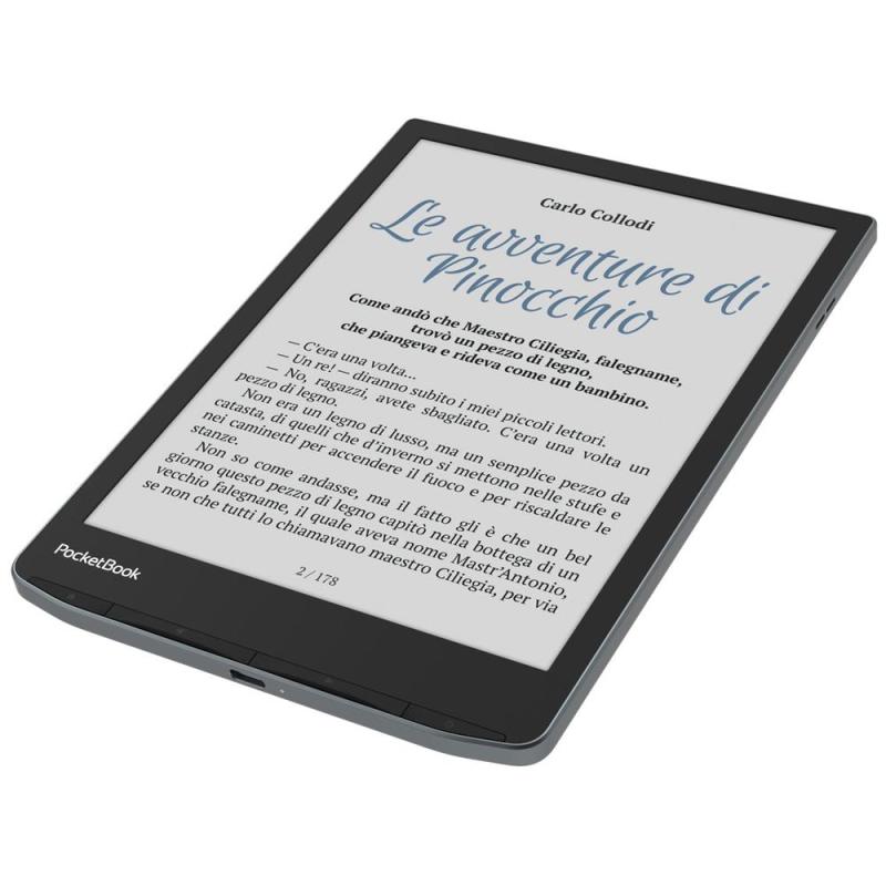 Libro electronico ebook pocketbook inkpad color 3 7.8 pulgadas 32gb - color stormy sea