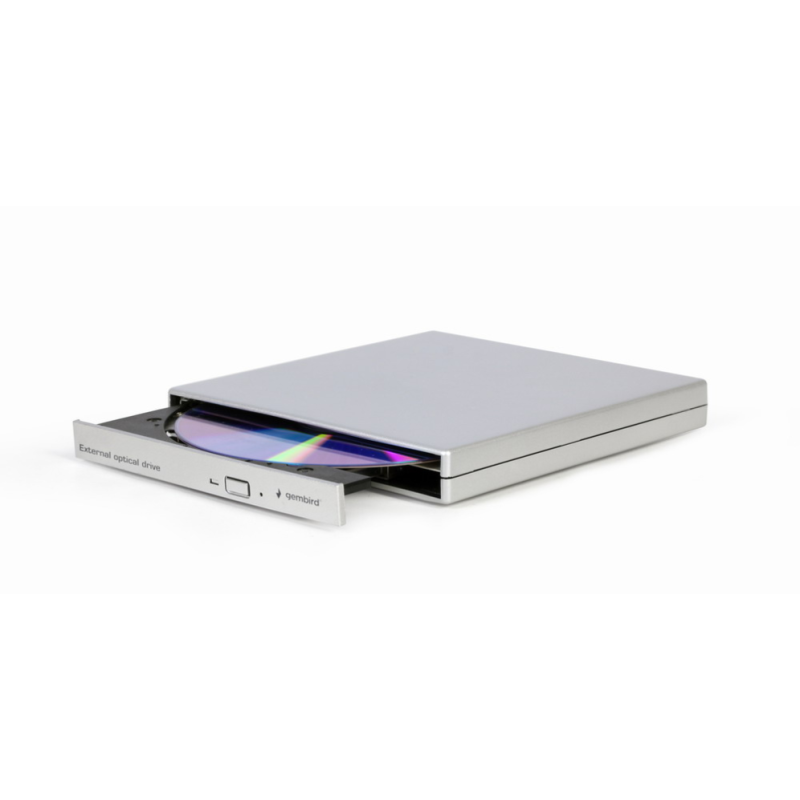 Regrabadora de dvd externa gembird plata usb