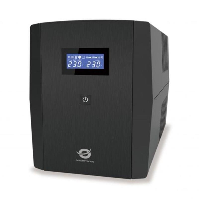 Sai conceptronic zeus08em 1500va 900w schuko ups mart lan sw