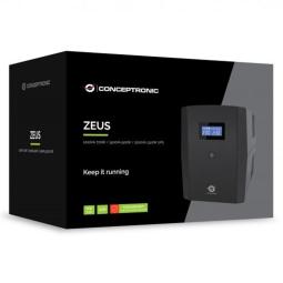Sai conceptronic zeus08e 1500va 900w schuko iec mart lan sw