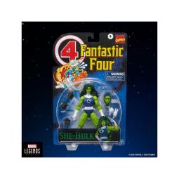 Figura hasbro marvel legends series retro fantastic four she hulk