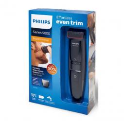 Afeitadora philips trimmer bt5200 - 16 5000 series color negro peine guia integrado - Imagen 1