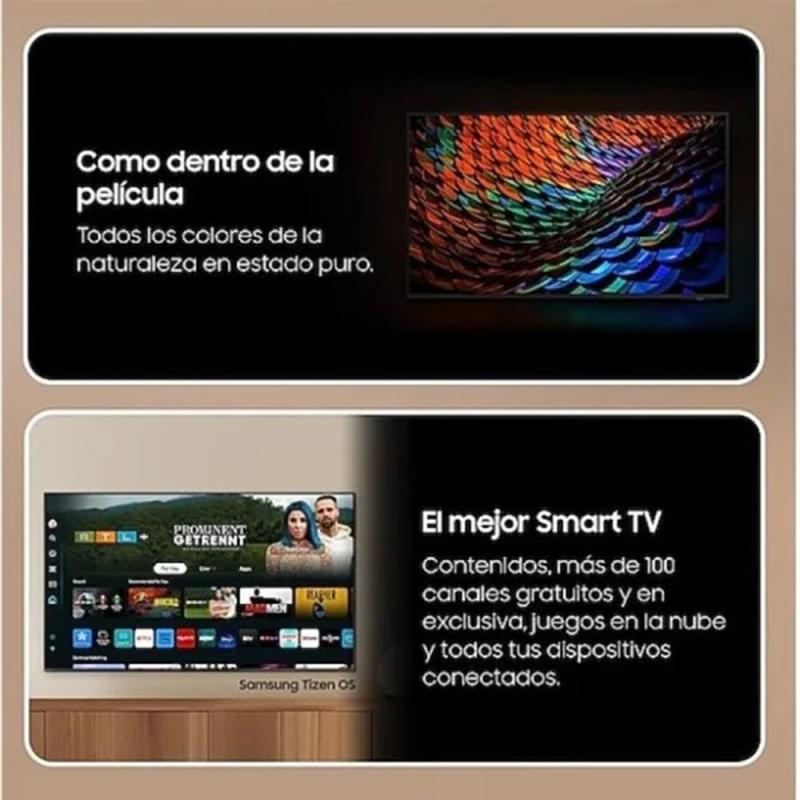 Tv samsung 50 pulgadas led 4k - tu50du7105k - smart tv