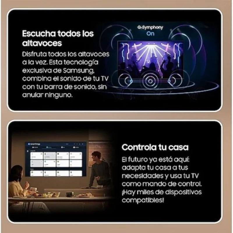 Tv samsung 50 pulgadas led 4k - tu50du7105k - smart tv