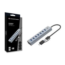 Hub conceptronic hubbies21g usb 3.0 - usb tipo c 7 en 1