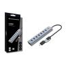 Hub conceptronic hubbies21g usb 3.0 - usb tipo c 7 en 1